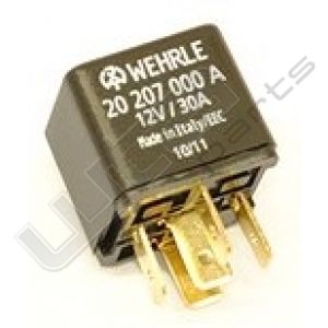 Wehrle mini relais 12V 30A