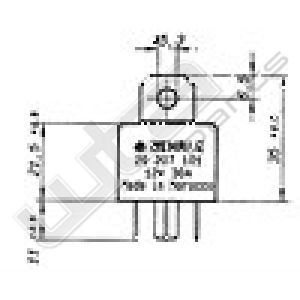 Wehrle Mini Relay 12V 30A