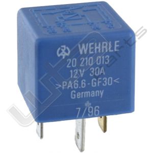 Wehrle Relais 12V 30A 30-85-86-87