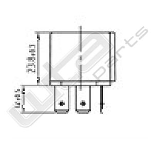 Wehrle Mini-Relay 24V 10/20A