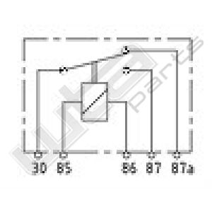 Wehrle Mini-Relay 24V 10/20A