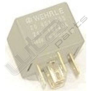 Wehrle wisselrelais met diode 24V 10/20A 30-85-86-87-87a