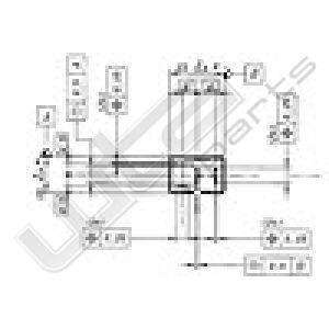 Wehrle Micro-Relais 12V 25A weerstand