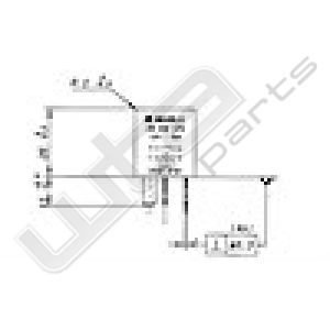 Wehrle Micro-Relais 12V 25A weerstand