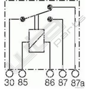 Wehrle Micro-Relais 12V 5/10A