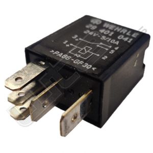 Wehrle Micro-Relais 24V 5/10A diode