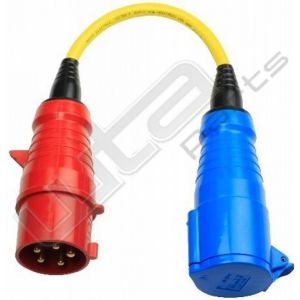 Victron Adapter Cord 32A 3 phase to single phase