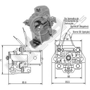 Startrelais Geisoleerde ZM 24V