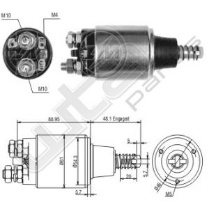 Startrelais ZM 24V