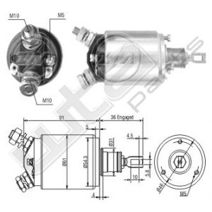 Startrelais ZM 24V