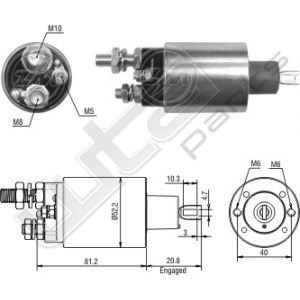 Startrelais ZM 12V