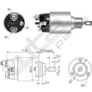 Startrelais ZM 12V