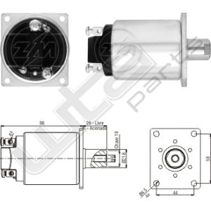 Startrelais ZM 24V