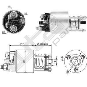 Startrelais ZM 12V