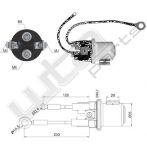 Hulp relais ZM 24V