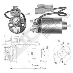 Startrelais ZM 12V