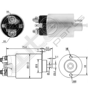 Startrelais ZM 12V