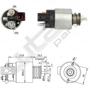 Startrelais ZM 12V