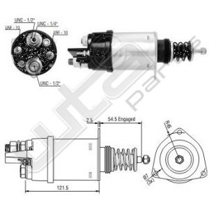 Startrelais ZM 42 MT Massa vrij 24 volt