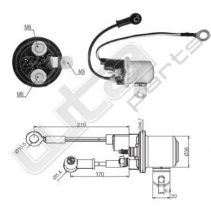 Hulp relais ZM 24V