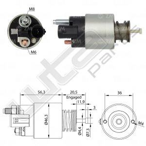 Startrelais ZM 12V