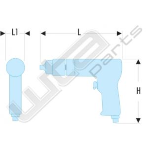 Facom boormachine 90 10 mm - 3/8