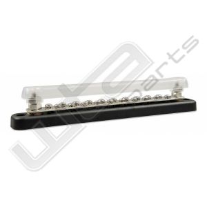 Victron Busbar 150A 2P with 20 screws +cover