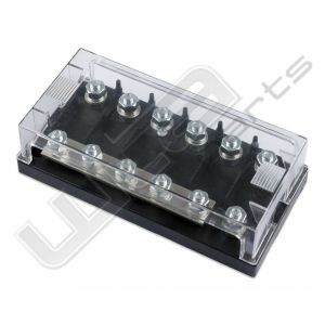 Victron Fuse holder 6-way for MEGA-fuse