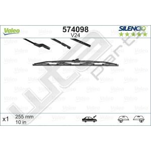 Valeo Silencio Wiper Standard LHD RHD V24 x1