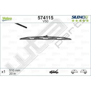 Valeo Silencio Wiper Standard LHD RHD V50 x1