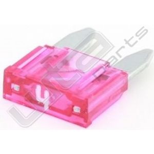 Zekering mini 4A pink 50 stuks