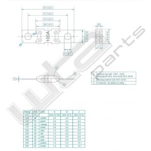 Mega zekering 60A